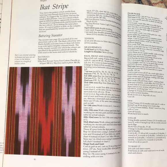 Glorious Knits Kaffe Fassett 1985 Knitting Book - Picture 10 of 16